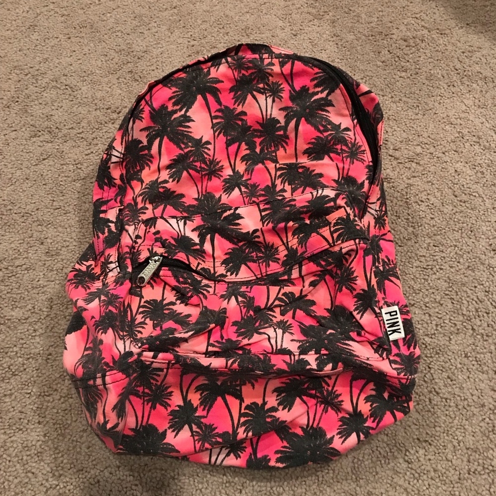 Pink by Victoria’s Secret Palm Tree Backpack